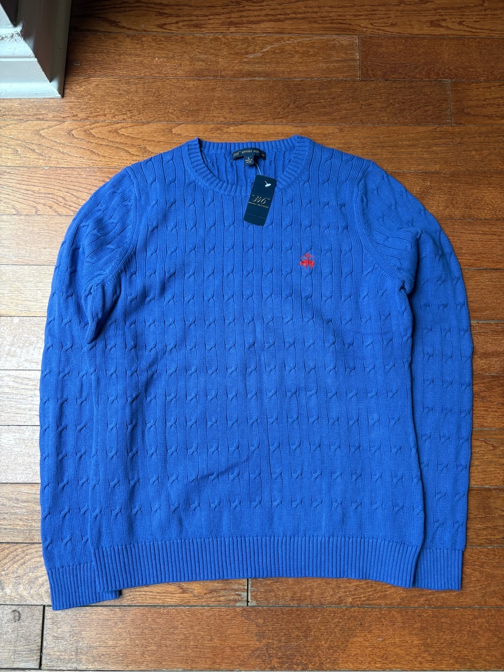 BRAND NEW BROOKS BROTHERS WOMEN'S KNITTED SWEATSHIRT